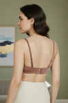 Zivame At Work Padded Wired 3/4Th Coverage Strapless Bra - Beaver Fur — thumbnail 2